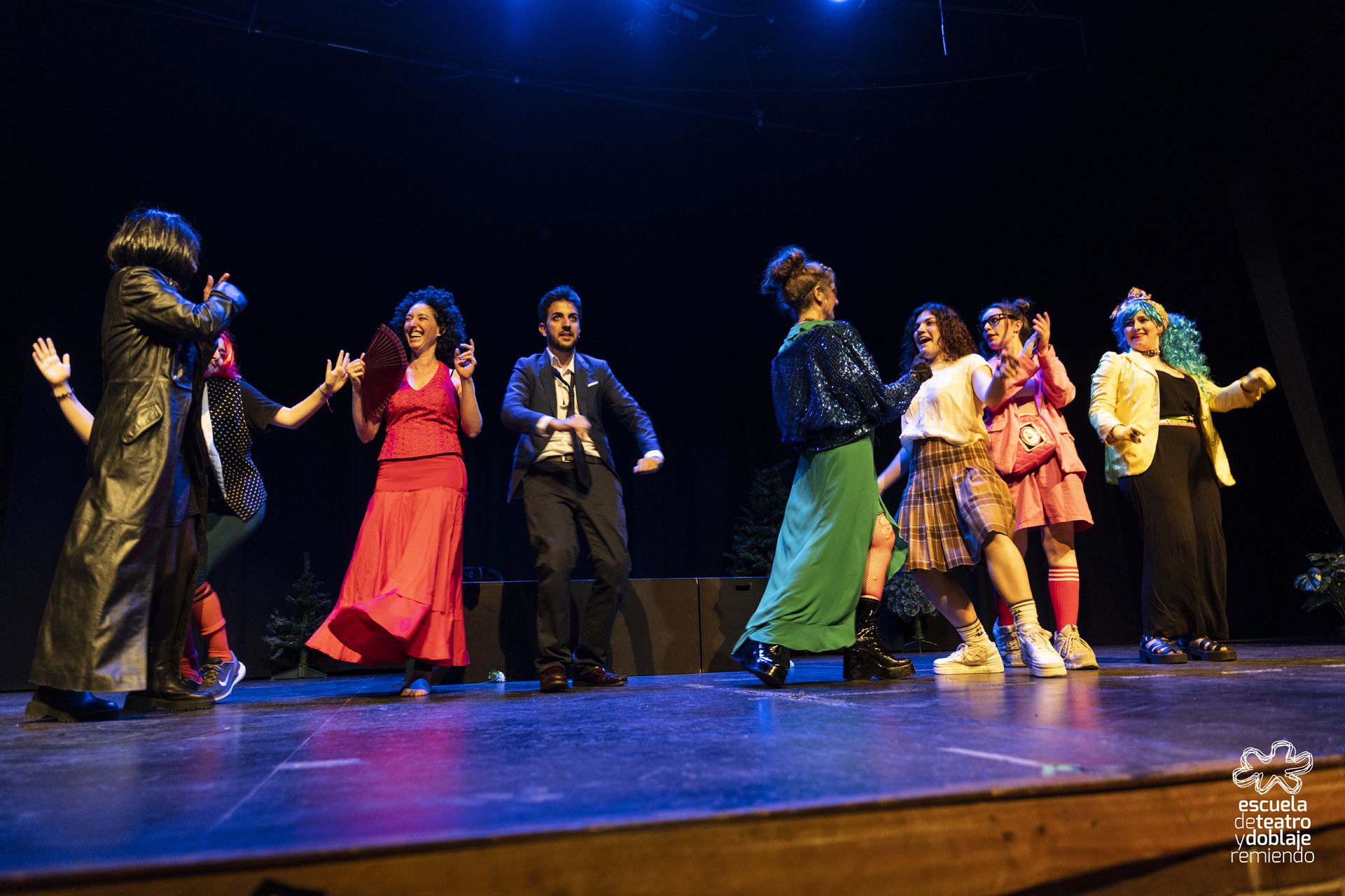Laboratorio de teatro textual – Escuela Remiendo – Muestra 2023 – 80